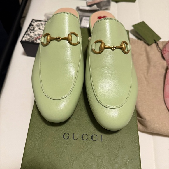 Gucci Princeton Slides (Women's Mules) Leather - Picture 1 of 3